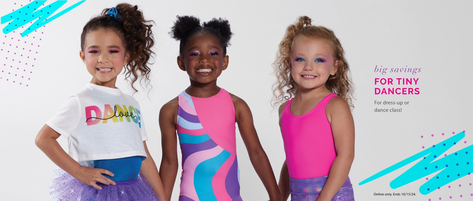 Shop Kids Dancewear for Dress Up or Dance Class