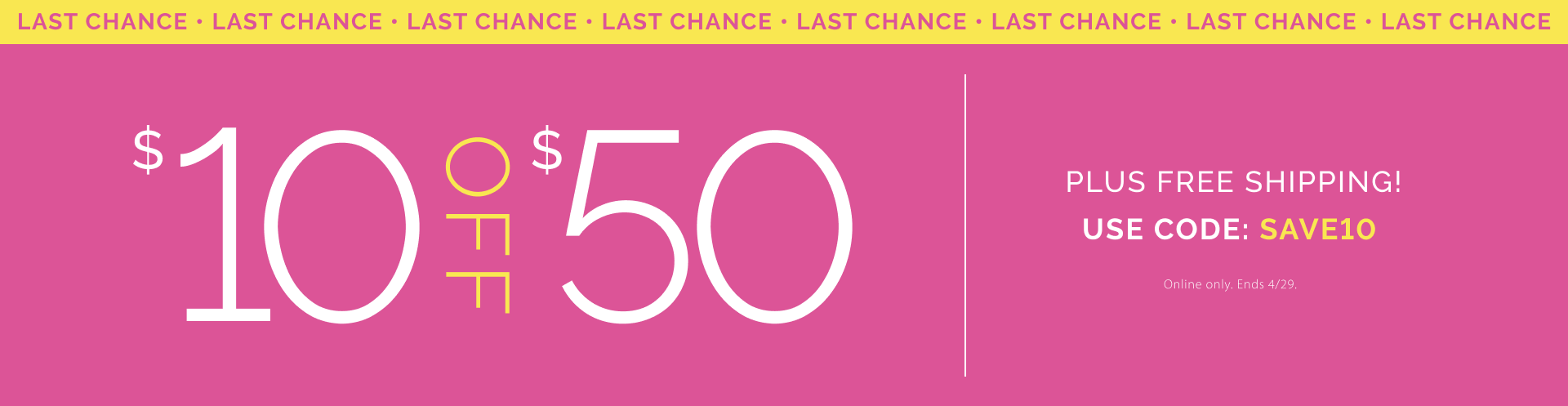 Save on everything sitewide. 