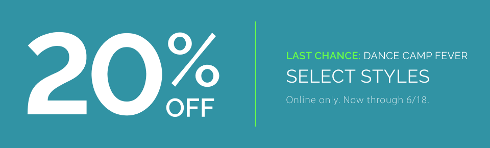 save select styles for dance camp
