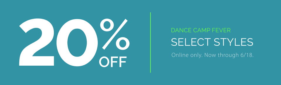save select styles for dance camp