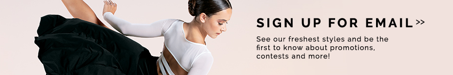Sign Up Dancewear Solutions Email