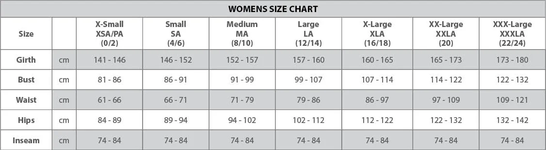 Size guide 